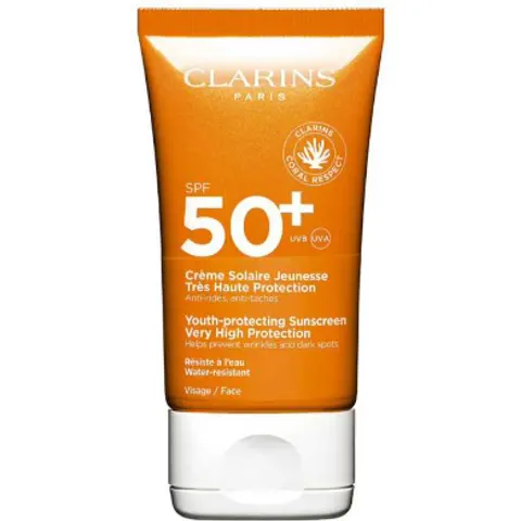 Clarins Crema Solar SPF50+ 50ml – imagen 2