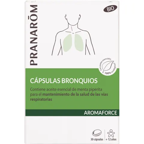Pranarôm Aromaforce Cápsulas Bronquios BIO 30caps – imagen 5