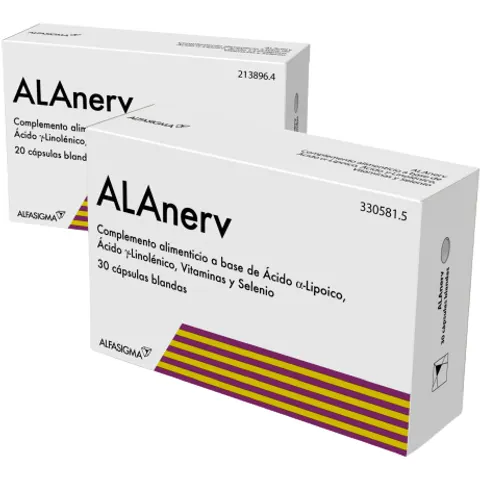Alfasigma Alanerv 920 mg 30 Cápsulas – imagen 4