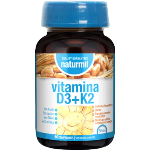 Naturmil Vitamina D3+K2 60comp – imagen 4
