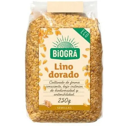 Biogra Lino dorado 250g – imagen 2