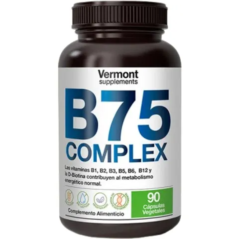 Vermont Supplements B75 Complex 90caps – imagen 4
