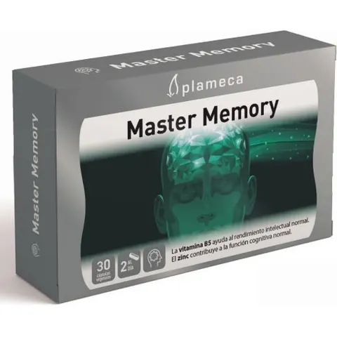 Plameca Master Memory 30 Cápsulas Vegetales – imagen 4