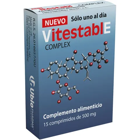 Laboratorios Ubiopharma Vitestable Complex 15 Comprimidos – imagen 4