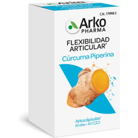 Arkopharma curcuma 40arkocapsulas. bio – imagen 3