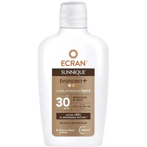 Ecran Sunnique Broncea+ Leche Protectora SPF30 200 ml – imagen 3