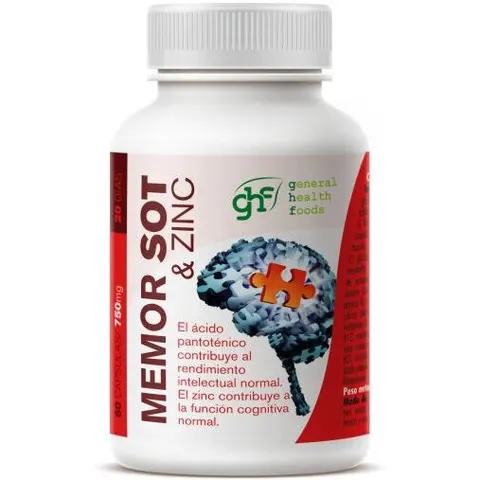GHF Memor-Plus 750 mg 60 caps – imagen 2