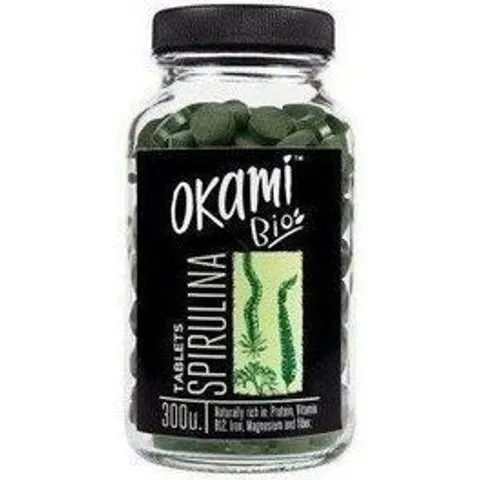 Okami Bio Spirulina 300 comp – imagen 2