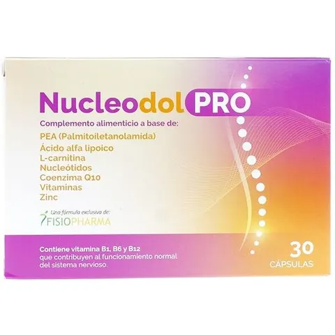 Fisiopharma Nucleodol Pro 30 Cápsulas – imagen 4