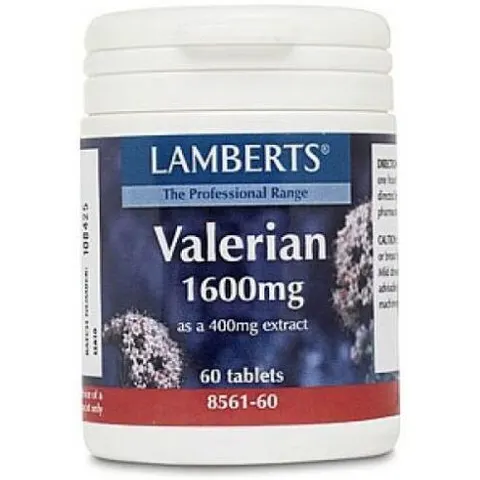 Lamberts VALERIANA 1600mg 60 Tabs – imagen 4