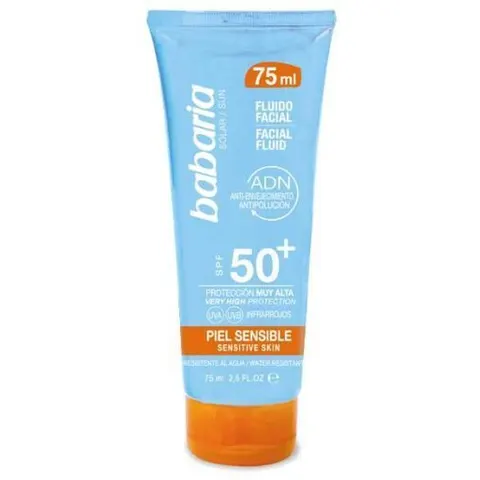 Babaria Solar Fluido Piel Sensible Spf50+ 75 ml – imagen 4