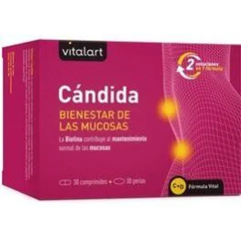 Vitalart candida 30comp+30perlas – imagen 4