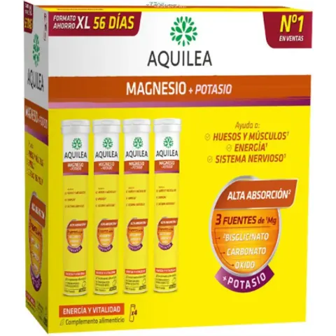 Aquilea Magnesio + Potasio 56comp – imagen 4