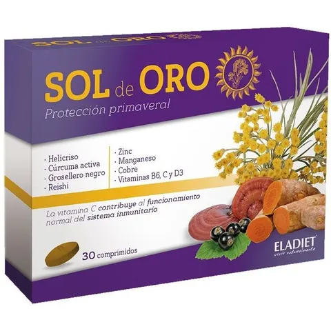 ELADIET Sol Oro 30 comp – imagen 4