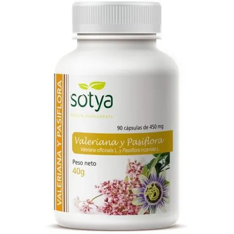 Sotya Valeriana y Pasiflora 90caps – imagen 2