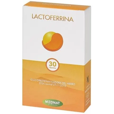 Mednat Nutrición Lactoferrina 30 Cápsulas – imagen 4