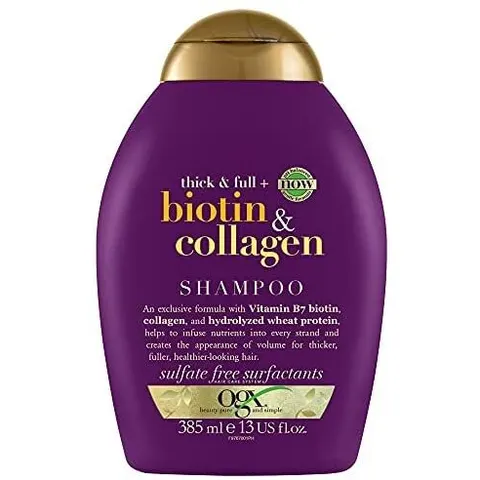 Ogx Champú Biotin & Collagen 385 ml – imagen 4