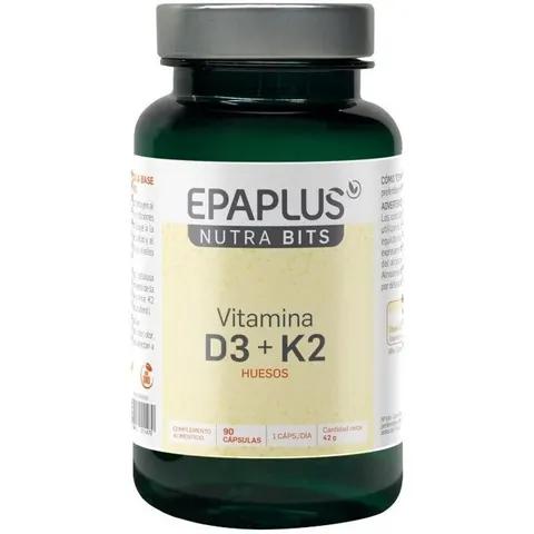 Epaplus Nutra Bits Vitamina D3+K2 90 Cápsulas – imagen 3