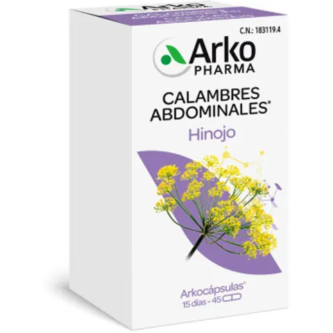 Arkopharma Arkocápsulas Hinojo 45 Cápsulas – imagen 2