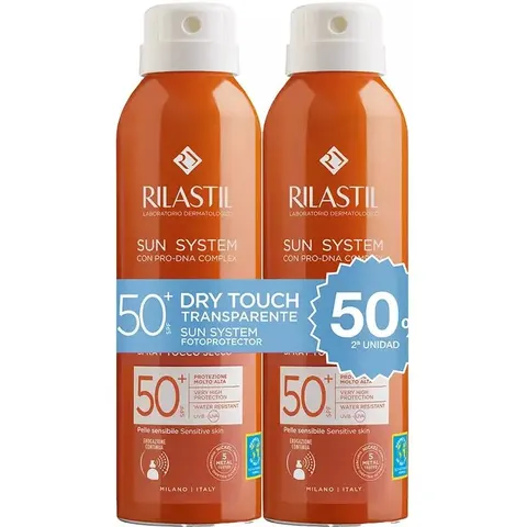 Rilastil Sun System Dry Touch SPF50+ 2x200 ml – imagen 4