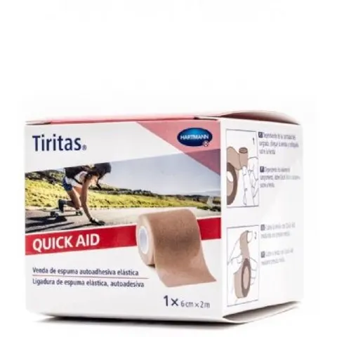 Tiritas Quick Aid 6 cmx2 m Nude – imagen 4
