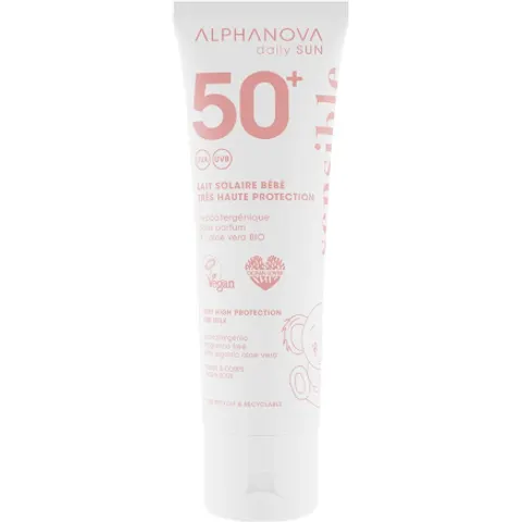 Alphanova Leche Solar Bebe SPF 50+ 50ml – imagen 3