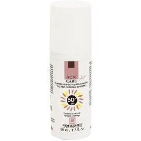 Simildiet sun care spf50+ protector solar color 50ml. – imagen 2