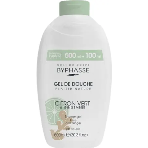 Byphasse Citron Vert & Jengibre gel de ducha 600 ml – imagen 3