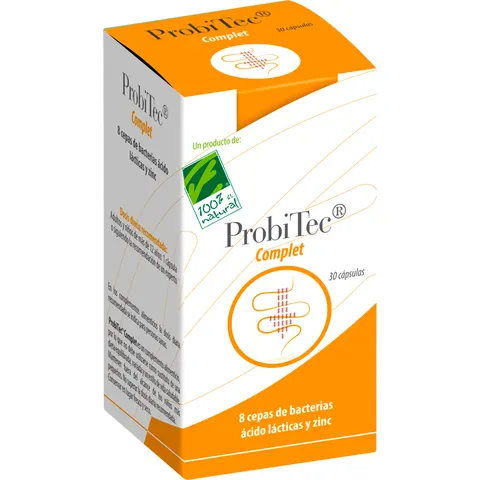 100% Natural ProbiTec Complet 30 Cápsulas – imagen 4