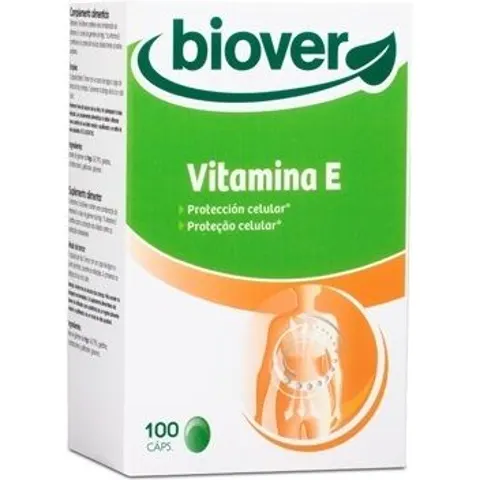 Biover Vitamina E Natural 100 Cápsulas – imagen 3