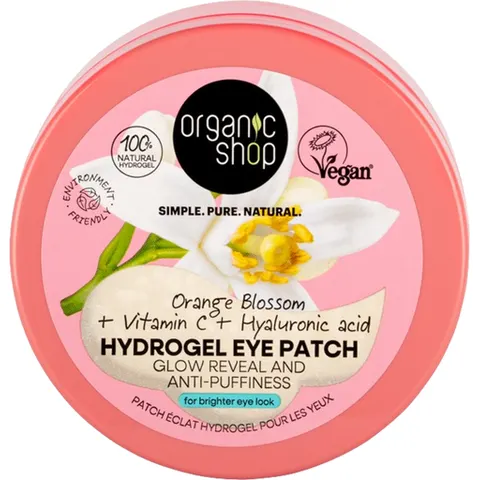 Organic Shop Hydrogel Eye Patch Orange Blossom 60uds – imagen 3