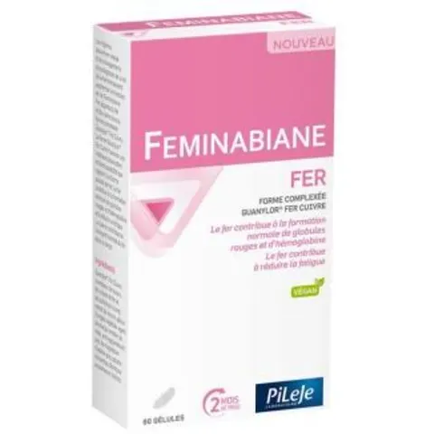 FEMINABIANE Hierro 60 Perlas – imagen 3