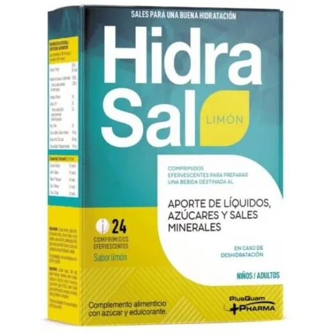 Plusquam Pharma Hidrasal Limón 24comprimidos – imagen 4