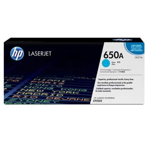 HP 650A toner cian – CE271A – imagen 4