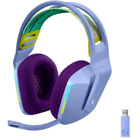 Logitech G733 RGB Lila – imagen 5