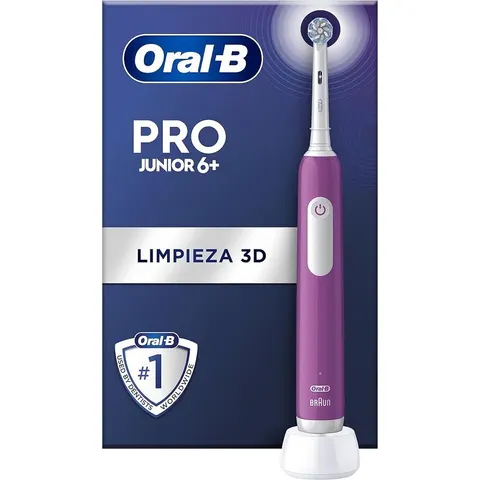 Oral-B Cepillo de Dientes Eléctrico Junior Violeta – imagen 2