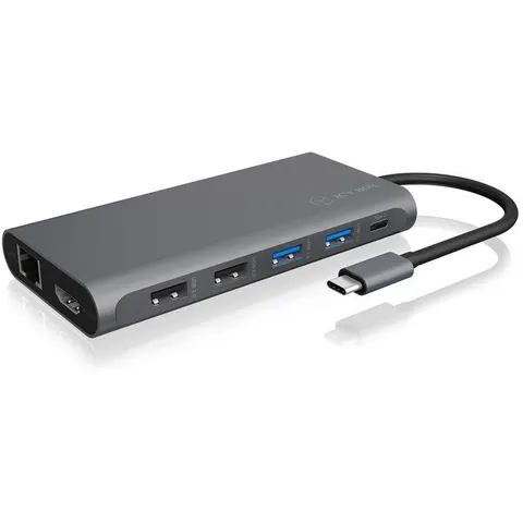 Concentrador USB C 12 en 1 (Gris) - RAIDSONIC – imagen 2