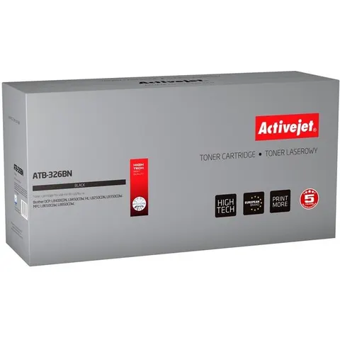 Tóner compatible Brother ATB-326BN (negro) - ACTIVEJET – imagen 2