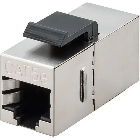 GOOBAY Conector de Panel RJ45 CAT5e Hembra-Hembra – imagen 2