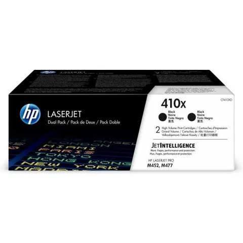 Pack 2x Tóner 410X (Negro) - HP – imagen 2