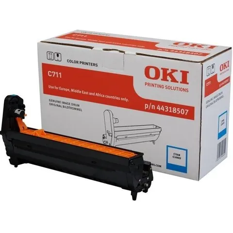 Oki 44318507 tambor cian – imagen 3
