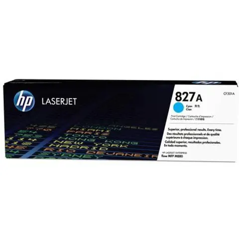 HP 827A toner cian (CF301A) – imagen 4