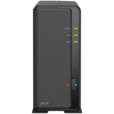 SYNOLOGY DS124 - NAS-Server DiskStation DS124, chasis vacío – imagen 2