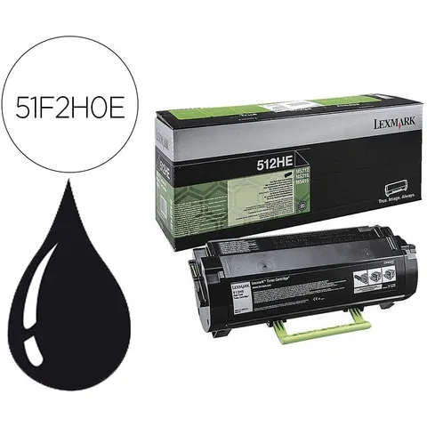 Lexmark 512H toner negro XL – imagen 4