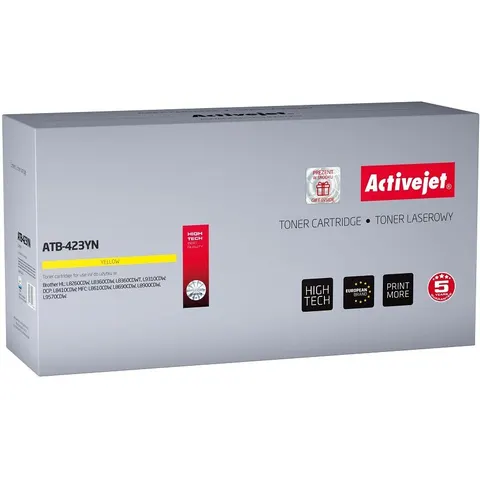 Tóner compatible Brother ATB-423YN (amarillo) - ACTIVEJET – imagen 2