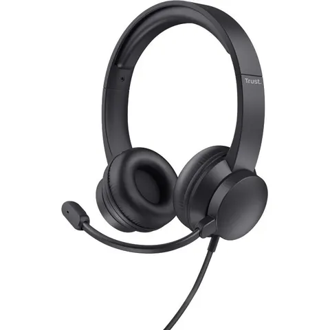 Auriculares Ayda con Cables USB (Negro) - TRUST – imagen 2