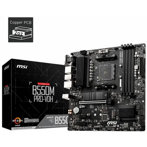 MSI Placa Base B550M PRO-VDH – imagen 3