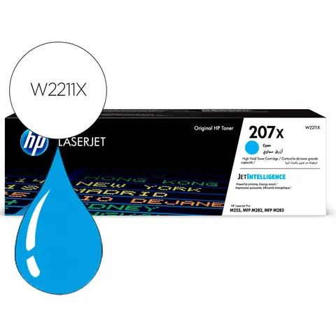 HP 207X Original Cian – imagen 4