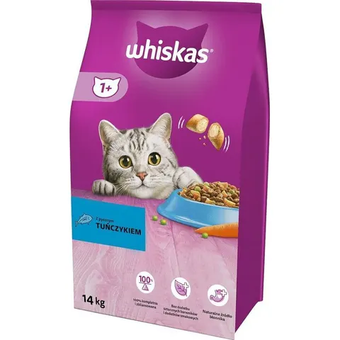 Whiskas 1+ atum - 14 kg – imagen 2