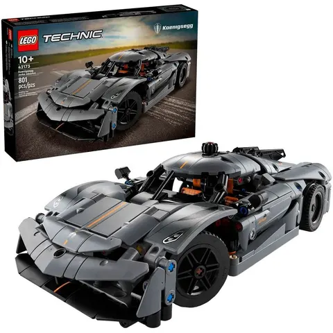 Technic: Koenigsegg Jesko Absolut Gris Hypercar - LEGO – imagen 2